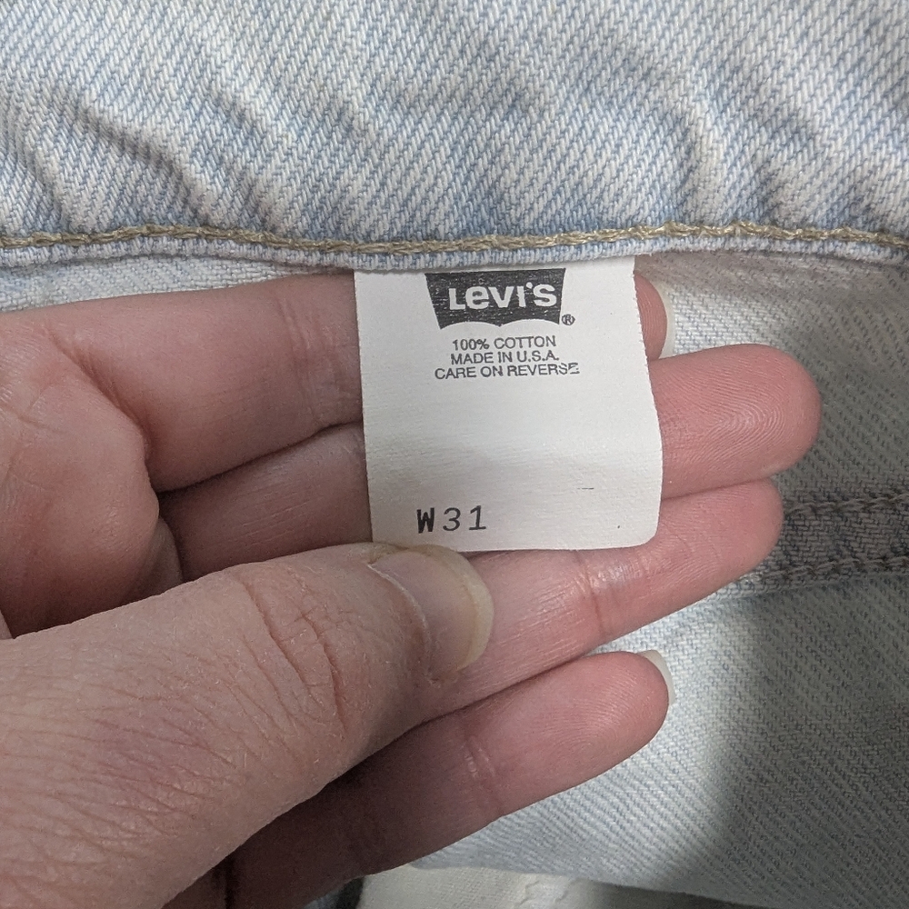 Levis 550 Vintage Orange Tab Short - Picture 6 of 12